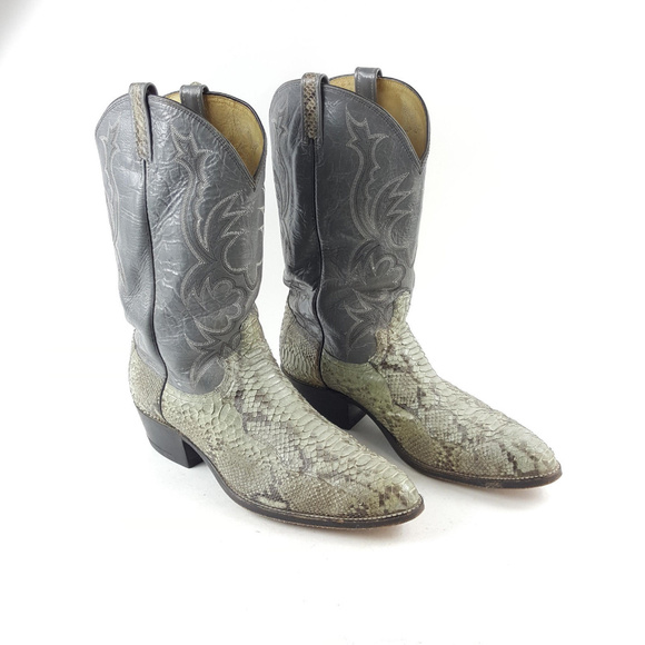 dan post mens snakeskin boots